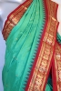 Grand Contrast Wedding Pure Silk Saree